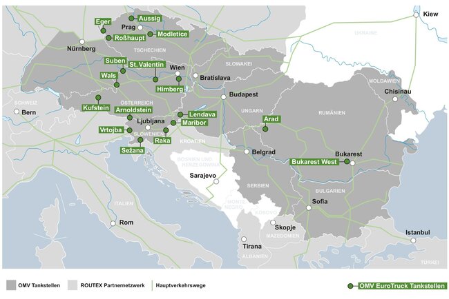 tankstellennetz deutschland karte Tankstellennetz | OMV.de